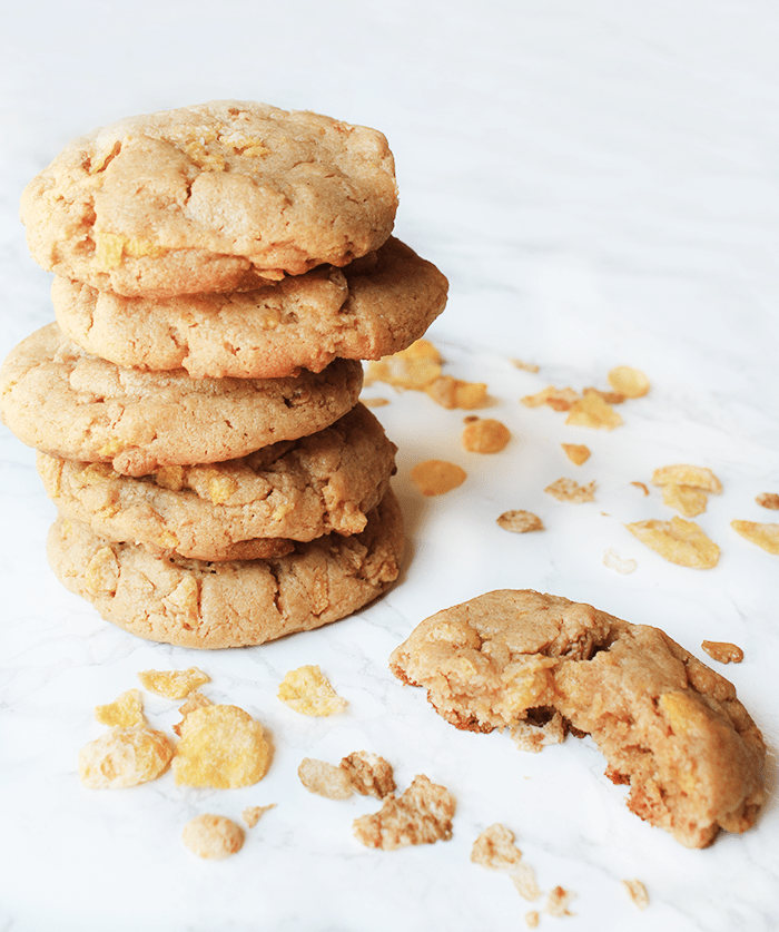 Peanut Butter Honey Bunches of Oats Cookies